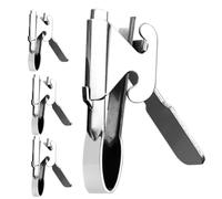 iplusmile 4 piezas Pinzas para Abrir Melón de Acero Inoxidable Clip Pequeño para Pelar Semillas y Nueces Herramienta Práctica para Pistachos y Pipas Protección para Cocina Diaria
