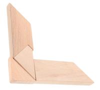 iplusmile 4 Piezas Puzzle de Madera T Shape Educativo Rompecabezas Bloques para Desarrollo Cognitivo y Creatividad