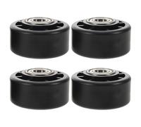 iplusmile 4 Piezas Ruedas para Equipo Fitness Ruedas Giratorias Resistentes Rodillos Silenciosos para Cinta Correr y Bicicletas Estáticas Alta Capacidad Carga Instalación Sencilla sin