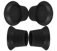 iplusmile 4 Piezas Tapones de Goma Redondos para Patas de Mini Trampolín Fundas Antideslizantes y Protectoras para Patas de Silla y Muebles para Protección y Comodidad