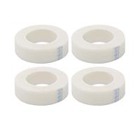 iplusmile 4 Rollos de Cinta Adhesiva de Color Claro para Extensión de Pestañas Adhesión Segura y Tejido No Tejido, Adecuado para Procedimiento de Extensión de Pestañas