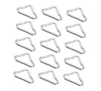 iplusmile 40 Piezas de Triángulo para de Fabricación de Correas para Trampolines y Proyectos de Manualidades Resistente y Duradero Accesorio Práctico para