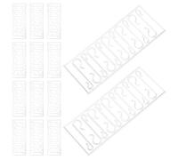 iplusmile 400 Ganchos Pequeños de Plástico en Forma de S para Adornos Navideños Mini Ganchos Transparentes para Colgar Decoraciones en Árbol de Navidad y Hogar Reutilizables y Fáciles de