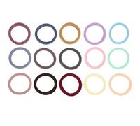 iplusmile 40piezas Banda Cabello Pequeña Gomas Elásticas para Mujer y Niñas Coleteros de Pelo Gym
