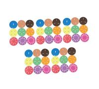 iplusmile 45 Piezas Manipuladores De Fracciones Círculos De Fracciones De Números Grandes Disco De Aprendizaje Recursos Didácticos