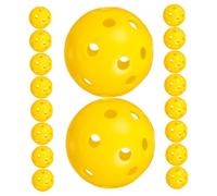 iplusmile 48 Piezas Bolas de Práctica Perforadas de Plástico para Interiores y Exteriores Paquete de Unidades para Entrenamiento Casa y Oficina Técnica y Precisión el Golf