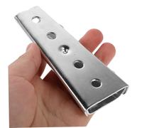 iplusmile 4pares Soporte De Fijación para Cabecero Conectores Metálicos Resistentes para Paneles De Muebles Seccionales Clips Ocultos para Asegurar Sofás y Marcos De Cama Pared