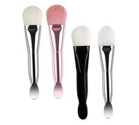 iplusmile 4Piezas Cepillos Aplicadores de de Doble Punta y Mango Ergonómico para Facial para y Tratamientos
