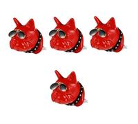 iplusmile 4piezas Difusor De Para Coche Clip De Ventilación Diseño De Perro Aromaterapia Para Mujeres Decoración Interior De Auto Para Fiestas y Celebraciones