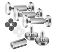 iplusmile 4piezas Dispositivo Antibalanceo Cabecero Cama Estabilizador Marco Unidades Fijador Pared Antivibración Somieres Accesorios Cama Uso Dormitorio