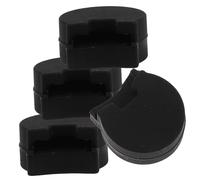 iplusmile 4piezas Manga de Soporte Dedos para Clarinete Almohadilla de Silicona Pulgar Accesorio de Repuesto Dedo del Instrumento Uso para Practicar Música