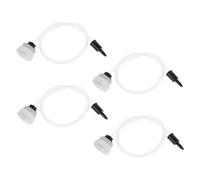 iplusmile 4piezas Manguera De Vacío Para Sellador De Tubo De Sellado Compatible Máquinas De Envasado Al Vacío Para Almacenamiento Prolongado De Alimentos Casa y Restaurantes