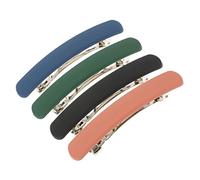 iplusmile 4piezas Pinzas Cabello Francesas Resorte De Horquillas Grandes Para Mujeres y Niñas Para Coletas y Cabello Grueso