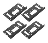 iplusmile 4piezas Soporte De Montaje para Ssd De Adaptador De Disco Duro De Pc De Escritorio Soporte Organizador De Ssd De Metal para Almacenamiento De Bahía De Disco Duro Externo
