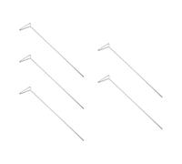 iplusmile 5 Espátulas de Acero Inoxidable para Laboratorio Varillas Esparcidoras Triangulares Resistentes Oxidación Herramienta Práctica para Propagación Celular en Cultivo y Laboratorio