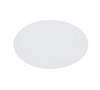 iplusmile 5 Paneles de Arte Ovalados de Algodón para Pintura al Óleo Lienzo Blanco 20X25 CM Tableros de Dibujo Artísticos para Bricolaje y Uso Interior y Exterior