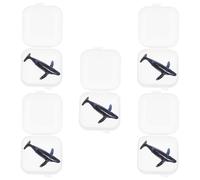 iplusmile 5 Piezas Ballenas Falsas en 3D Rellenos de Ballenas para Joyería Epoxi de Silicona, Mini, para Manualidades DIY y Paisajismo Epoxi, Adultos