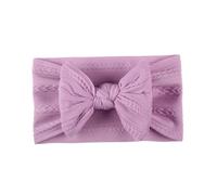 iplusmile 5 Piezas Diademas de Nailon Lazo para Textura de Jacquard Morado Morado Taro Rosado para Fiestas de Pequeños y Uso Diario