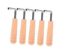 iplusmile 5 Piezas Llave de Afinación Profesional para Arpa Lírica con Mango de Madera Ergonómico Ajuste Preciso y Compatibilidad Múltiple para Músicos y Entusiastas
