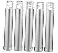 iplusmile 5 piezas Soporte de Acero Inoxidable para Varillas de Moxibustión con Diseño Anticaída de Cenizas Duradero y Portátil para Terapia de Alivio Muscular