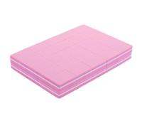 iplusmile 50 Limas de Uñas Acrílicas y Bloques Pulidores de Esponja Mini Rosa, Herramientas para Manicura y Pedicura Mujer, Pulidoras para Uñas Naturales y Gel, Kit para Cuidado Profesional