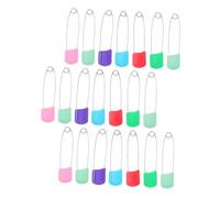 iplusmile 50 piezas Alfileres de Seguridad para de Niña Ajustables y Duraderos Broches de Colores Mixtos para Recién Nacidos Sujetadores Resistentes para Infantiles