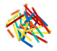 iplusmile 50 Piezas Barras Geométricas Magnéticas para Clases de Matemáticas Herramienta de Enseñanza Que Estimula la Creatividad y la Comprensión Geométrica