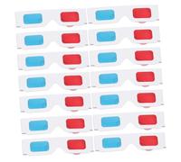 iplusmile 50 Piezas Gafas Anaglifo De Cartón Gafas De Papel Para Películas Para Eventos