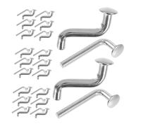 iplusmile 50 Piezas Pasadores de Seguridad para Estanterías Palet S Tipo con Ángulo Reforzado Clips de Bloqueo Resistentes para Almacenamiento Industrial para Sistemas de Racks Almacenes y