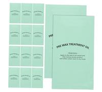 iplusmile 50 Piezas Toallitas Pre Cera para Mujer Toallitas Limpiadoras Suaves para Preparar la Antes Depilación Eliminan Aceites y Suciedad Calmantes y Mejoran Adhesión de Cera Corporal