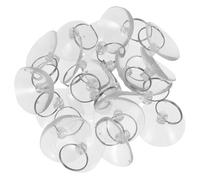 iplusmile 50 Ventosas Transparentes con Anillo para Reparación de Pantallas de Teléfonos y Tabletas, Herramienta Desmontaje Pantalla Móvil, Accesorio Profesional para Mantenimiento Celular