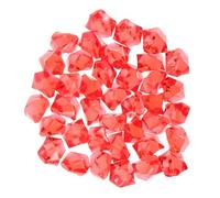 iplusmile 500 Piezas Cubos de Hielo Artificiales Acrílicos Decorativos Cristales Acrílicos para Relleno Jarrones y Accesorios Fotografía Fiestas y Bodas