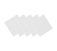 iplusmile 500 Unidades Puntos Adhesivos de Doble Cara de Acrílico Transparentes Redondos Masilla Adhesiva Removible para Manualidades y Uso Interior