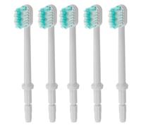 iplusmile 5piezas Cabezal de Cepillo de Irrigador Bucal Accesorios de Limpieza Dental de Plástico Puntas de Repuesto para Uso Diario el Cuidado Bucal Compatible con Waterpik Higiene Oral