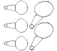 iplusmile 5piezas Clip de Acupresión Oreja Pinzas para Puntos de Acupresión Aliviar Estrés de Cabeza Herramienta de Reflexología para Masaje y Relajación