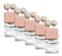iplusmile 5piezas Difusor De Perfume Compacto Para Coche Ambientador De Para Estrés y Fatiga Recipiente Para Aromaterapia El Auto