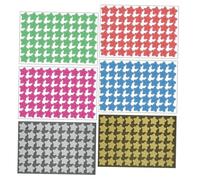 iplusmile 6 hojas Pegatinas Estrellas con Purpurina Autoadhesivas para Mixtas para Tablas de Recompensas Manualidades Scrapbooking y Motivación Infantil