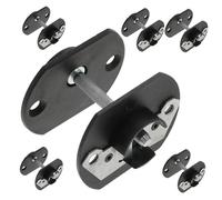 iplusmile 6 Juegos De Conectores para Sofá Clips De Repuesto para Sofá Hebillas Negras