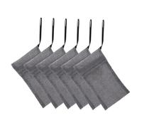 iplusmile 6 Piezas Bolsa de Malla Espumosa para Jabón Funda para Pastilla de Jabón Exfoliante Casero Accesorio para Baño Color Gris para Ducha y Baño