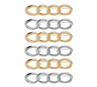 iplusmile 6 piezas Clips Ajustadores Cintura de Aleación de Zinc Reutilizables para Pantalones Vaqueros y Faldas Broche Decorativo y Extensor Cintura Práctico y Duradero