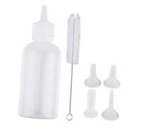 iplusmile 6 Piezas Juego De Biberones para Mascotas Botella De Leche Enfermería Biberones para Perros para Leche De Cachorros Capacidad Gatito Botellas Alimentación Alimentador Equipo