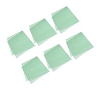 iplusmile 6 Piezas Mantel Rectangular Funda para Mesa de Picnic Rectangular PE Verde Claro Fácil Limpieza sin Olor Extraño para Mesas de Comedor Celebracion Verano Fiestas y Barbacoas