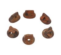 iplusmile 6 Piezas Puentes Erhu De Ébano Tigre Duraderos Accesorios Para Erhu Estructura Sólida Mejora Sonido Adecuado Para Músicos Profesionales En Presentaciones