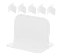 iplusmile 6 Piezas Refuerzo De Valla Pies De Apoyo De La Puerta Base Antideslizante para Parque Infantil. Ancla Soporte De Stand De Playpen Soporte para Valla Muro Pruebas El Plastico