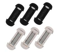 iplusmile 6 Piezas Roller Refill para Pedicura Cabezas de Rodillo Impermeables para Lijadora de Pies Eléctrica Repuesto Compatible con Eléctrica para Pies Suaviza y Callosidades