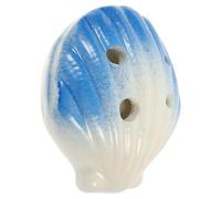 iplusmile 6agujeros Ocarina Cerámica Portátil Forma De Azul Para Niño Niña Instrumento De Viento Para Principiantes Regalo Musical Duradero y Práctico
