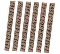 iplusmile 6hojas Pegatina De Tambor Etéreo De Adhesivos Para Notas Musicales Accesorios De Aprendizaje Para Principiantes De Tambor De Lengua Herramienta De Práctica Para Instrumentos