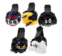 iplusmile 6piezas Ambientador Halloween Para Coche De Decoración Clips De Ventilación Calavera y Fantasma Duradero Para Mantener El Coche Fresco