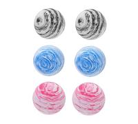 iplusmile 6piezas Bolas De Golf De Espuma Eva Suaves Balones Anti-estrés para Práctica Interiores De Golf Juguetes Atractivos para Mascotas Casa