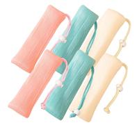 iplusmile 6piezas Bolsa De Jabón Limpiador Facial Multicapa Espumante Bolsa Para Jabón Barra Para Ducha